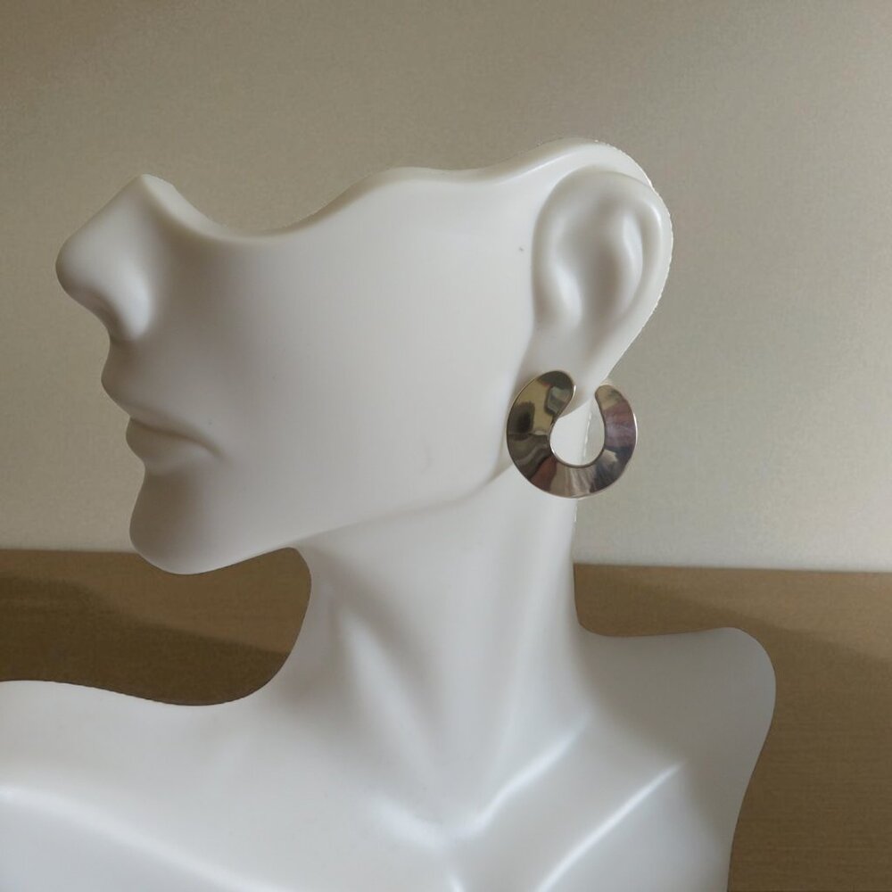 James Avery Sterling Silver HOOPLA Earrings "From Our Archives", NEW